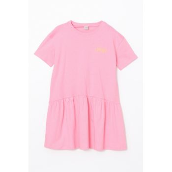 Rochie cu maneci cazute