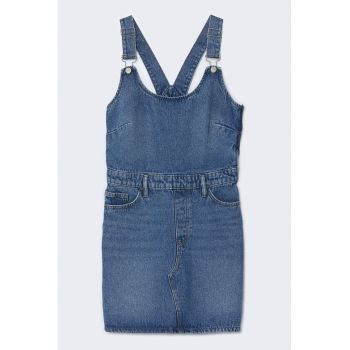 Salopeta scurta din denim