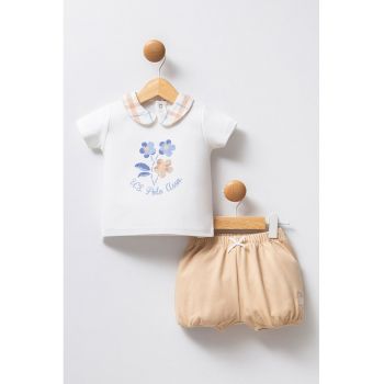 Set de imbracaminte cu imprimeu floral - 2 Piese