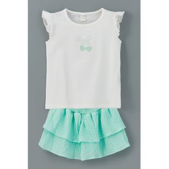 Set de top si fusta - 2 piese