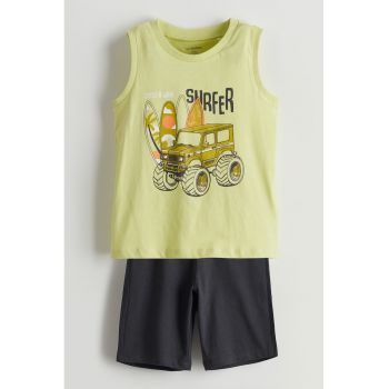 Set de top si pantaloni scurti