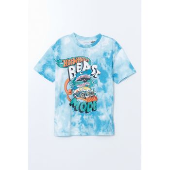 Tricou cu imprimeu How Wheels