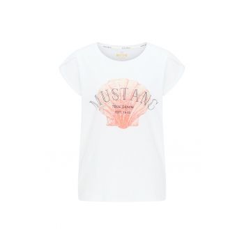 Tricou cu model grafic si logo