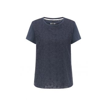 Tricou cu partea frontala din dantela Sangallo Alina