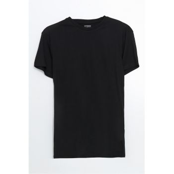 Tricou de pijama din bumbac si modal