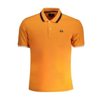 Tricou polo barbati - cu detalii pe guler - Regular Fit