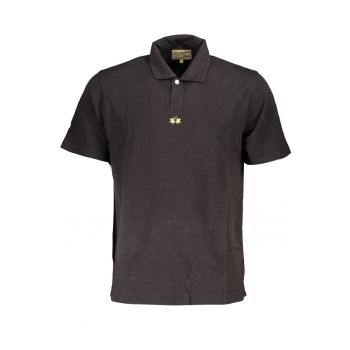 Tricou polo barbati - cu mini logo brodat pe centru - Regular Fit