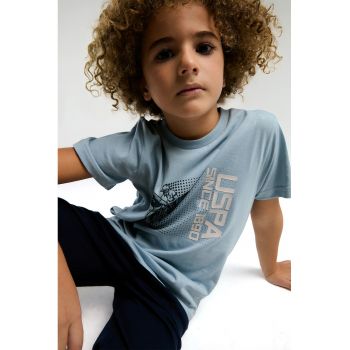 Tricou si bermude cu imprimeu logo