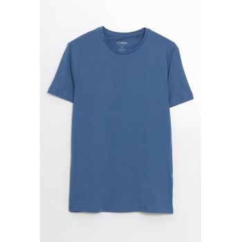 Tricou slim-fit de bumbac