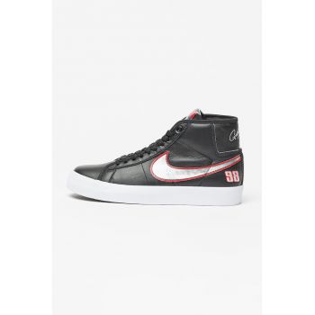 Pantofi sport mid-cut de piele Zoom Blazer