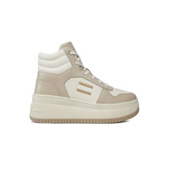 Pantofi sport  pentru Femei - tjw retro basket mc lace up - EN0EN02422-AEV - Bej ieftini de firma originali