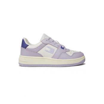 Pantofi sport  pentru Femei - tjw retro basket tonal logo - EN0EN02483-W06 - Mov ieftini de firma originali