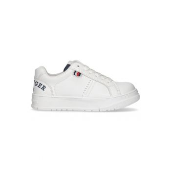 Pantofi sport  pentru Fete - logo low cut lace-up sneaker - T3X9-33360-1355X336 - Alb