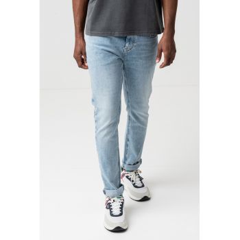 Blugi conici slim fit Austin