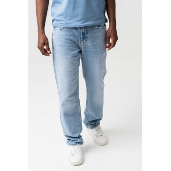Blugi drepti slim fit din amestec de lyocell Ryan