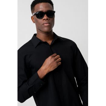 Camasa regular fit cu guler clasic