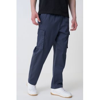 Pantaloni cargo cu snur