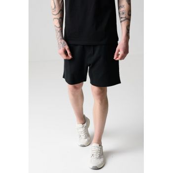 Pantaloni scurti de bumbac cu snur