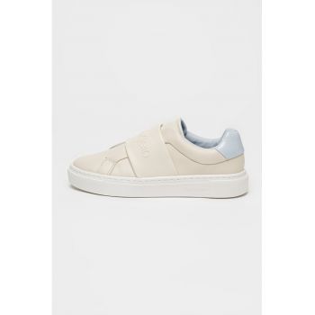 Pantofi sport din piele cu logo