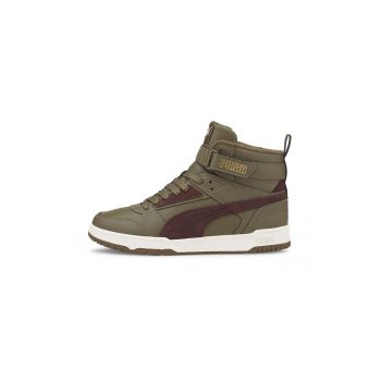 Pantofi sport mid-high de piele si piele ecologica RBD Game WTR