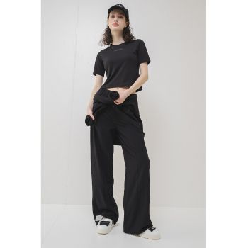 Tricou crop pentru fitness