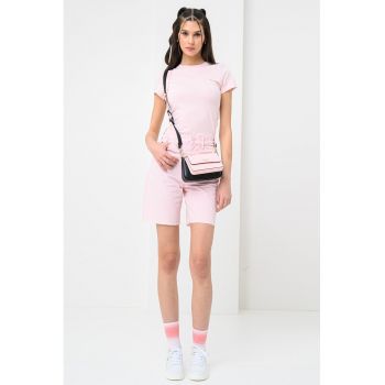 Tricou cu broderie logo