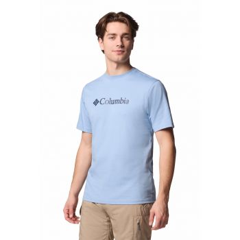 Tricou din bumbac cu decolteu la baza gatului CSC