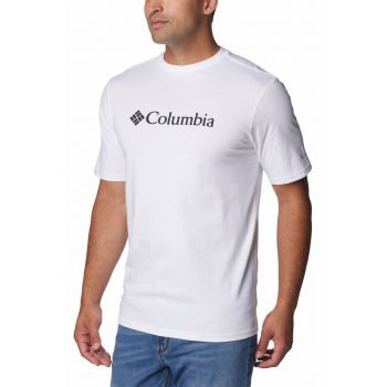 Tricou din bumbac cu decolteu la baza gatului CSC