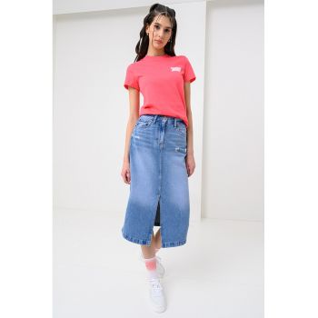 Tricou regular fit din bumbac Bubble