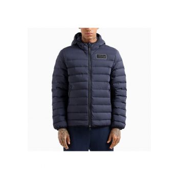 Geaca  pentru Barbati - m down medium hooded jacket - 6DPB16-PNHAZ-1562 - Albastru