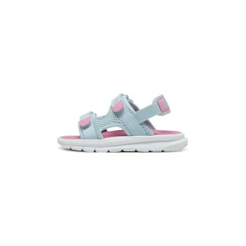 Sandale cu inchidere velcro si logo Evolve