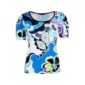 Tricou cu motive florale