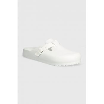Birkenstock papuci Boston EVA barbati, culoarea alb, 1002315
