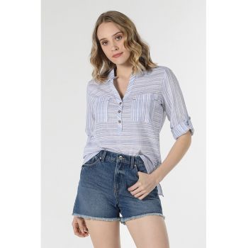 Bluza-tunica cu model in dungi