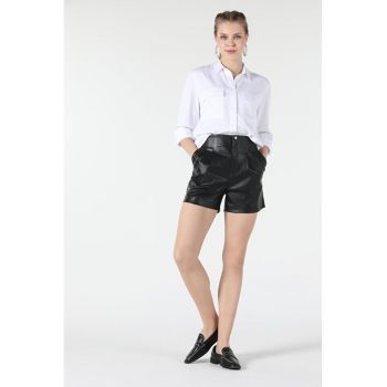 Camasa Cu Maneca Lunga De Dama Alb -Regular Fit