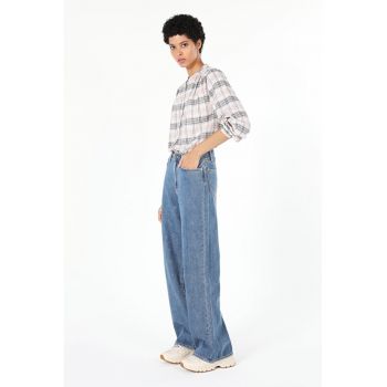 Camasa Cu Maneca Lunga De Dama Roz Regular Fit