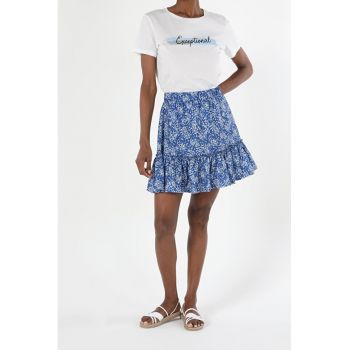 Fusta De Dama Albastru-Slim Fit
