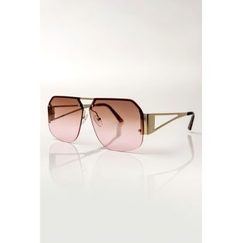 Ochelari de soare aviator cu lentile in degrade