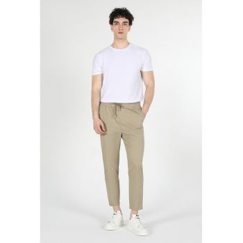 Pantaloni chino cu talie ajustabila