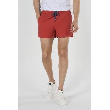 Pantaloni scurti de baie cu talie ajustabila