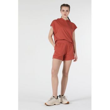 Pantaloni scurti regular fit cu buzunare laterale
