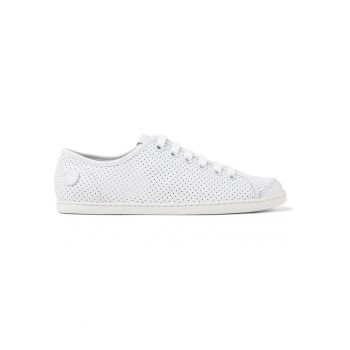 Pantofi sport de piele cu perforatii UNO