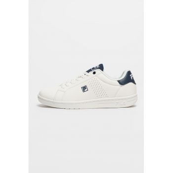 Pantofi sport de piele ecologica cu logo Crosscourt 2 Nt