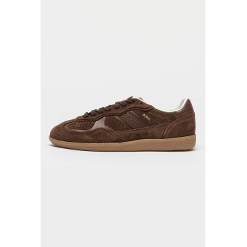 Pantofi sport low-cut de piele intoarsa Rife
