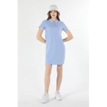 Rochie polo din amestec de bumbac