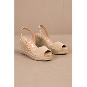 Sandale slingabck tip espadrile