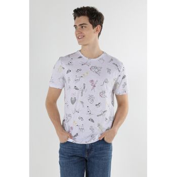Tricou cu imprimeu grafic
