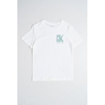 Tricou de bumbac cu logo