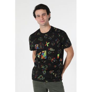 Tricou din bumbac cu imprimeu