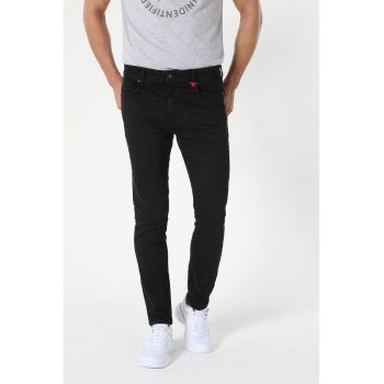 Blugi slim fit cu talie medie 035 Ryan
